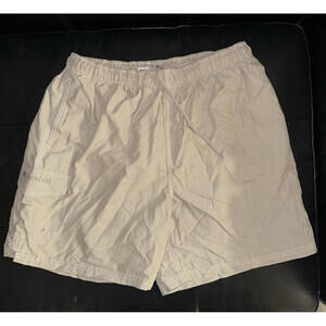 Carnival Cruise Line Khaki Shorts Swim Trunks Suit Lined Mens Large L New NO TAG